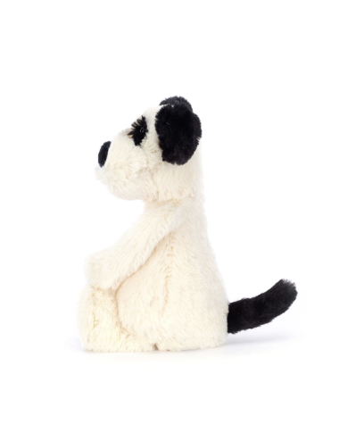 Peluche Jellycat Bashful Black & Cream Puppy – Petit modèle