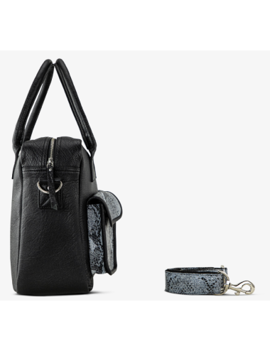 Sac LeDandy Python Noir en cuir – PAUL MARIUS