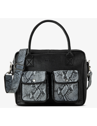 Sac LeDandy Python Noir en cuir – PAUL MARIUS