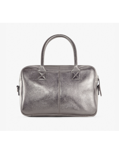 Sac LeDandy S Acier en cuir métallisé – PAUL MARIUS