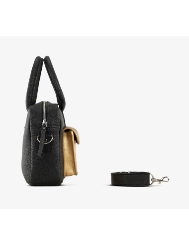 Sac LeDandy S Noir Doré en cuir – PAUL MARIUS
