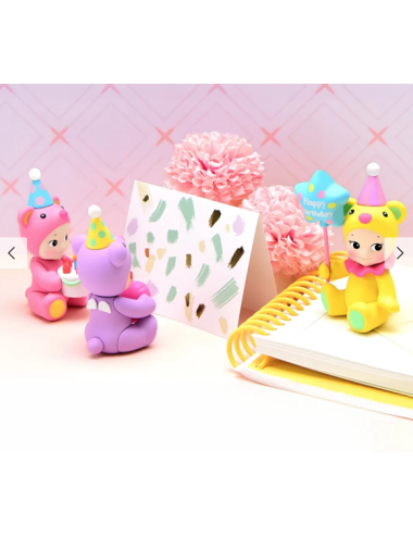 Figurine Sonny Angel Birthday Bear - Happy birthday boutique holala.com