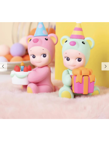 Sonny Angel Birthday Bear – Figurine ourson surprise à collectionner
