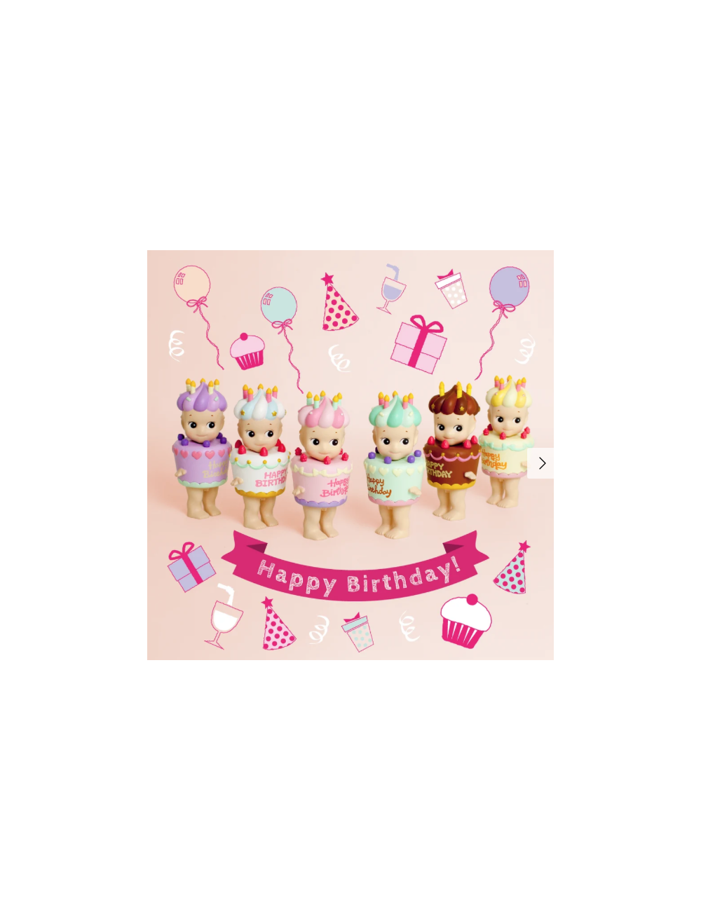 Sonny Angel Happy Birthday – Figurine surprise à collectionner