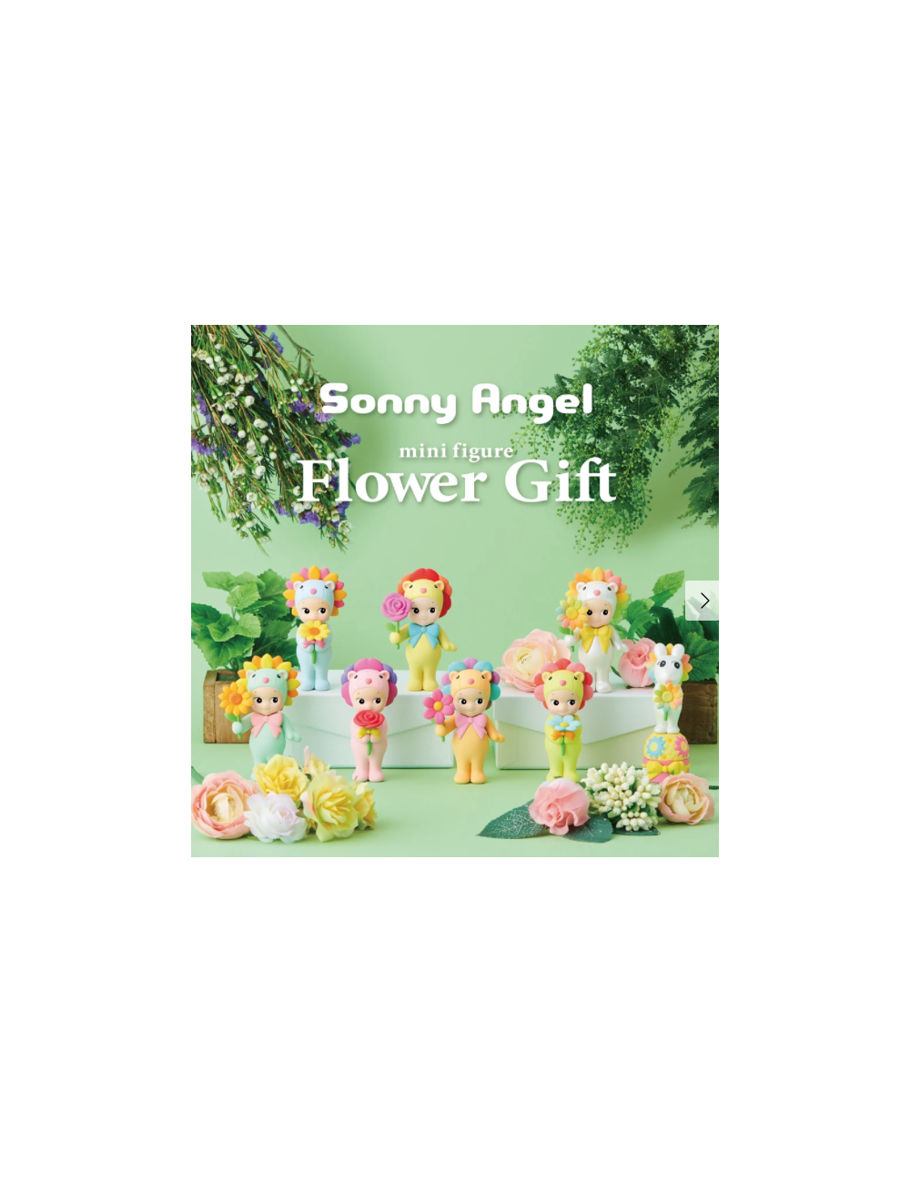 Sonny Angel Flower Gift – Figurine surprise fleurs à collectionner