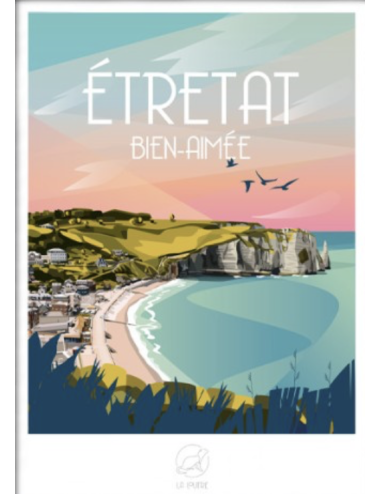 Puzzle Étretat Bien-Aimée...