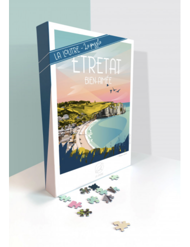 Puzzle Étretat Bien-Aimée...