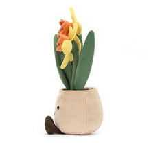 Charger l&#39;image dans la galerie, JELLYCAT - amuseable daffodil pot - peluche fleur
