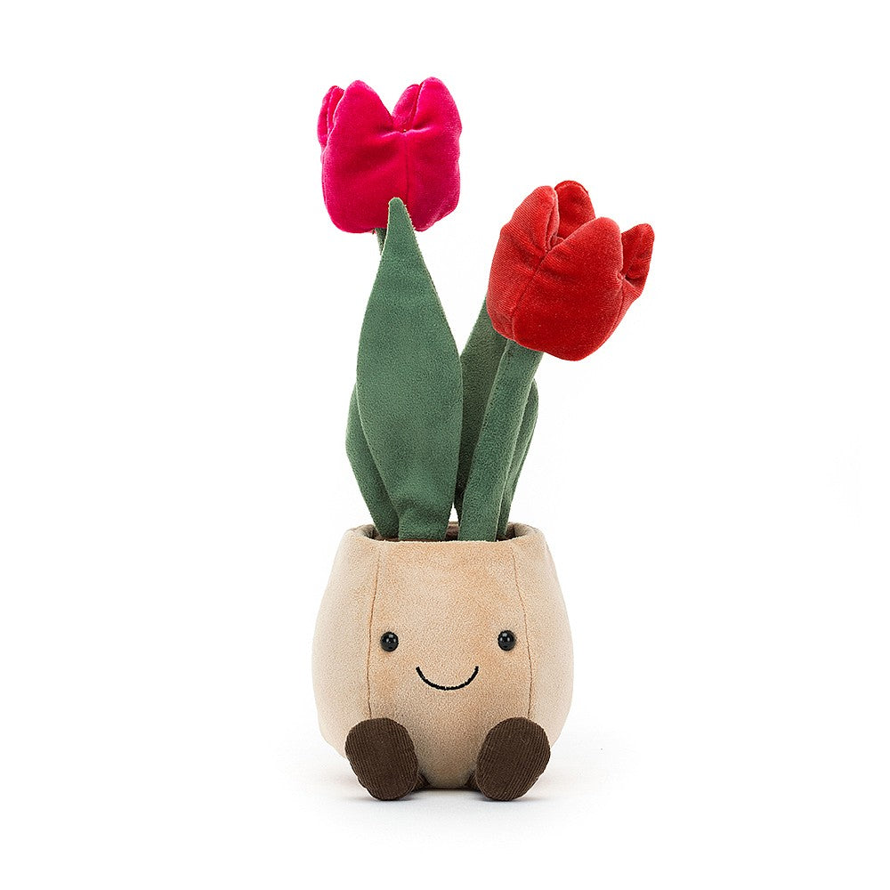 JELLYCAT - peluche amuseable Tulip pot