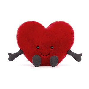 JELLYCAT peluche large amuseable red heart