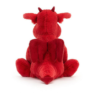 JELLYCAT - peluche bashful red dragon medium