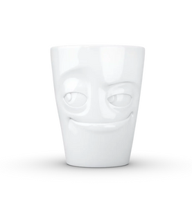TASSEN Mug visage avec anse porcelaine 350ml