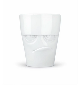 TASSEN Mug visage avec anse porcelaine 350ml