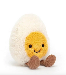 JELLYCAT - peluche oeuf happy boiled egg