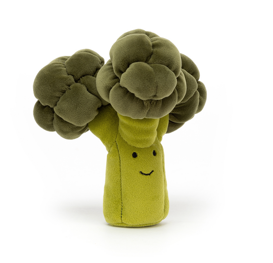JELLYCAT - vivacious broccoli peluche legumes