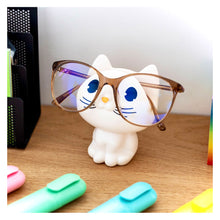Charger l&#39;image dans la galerie, PYLONES - repose lunettes chat blanc
