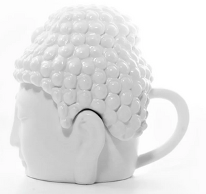 Mug Buddha blanc