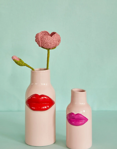 Vase en céramique lèvres Rice