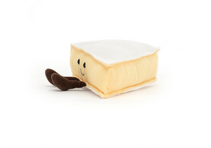 peluche doudou fromage jellycat brie - i am amuseable brie